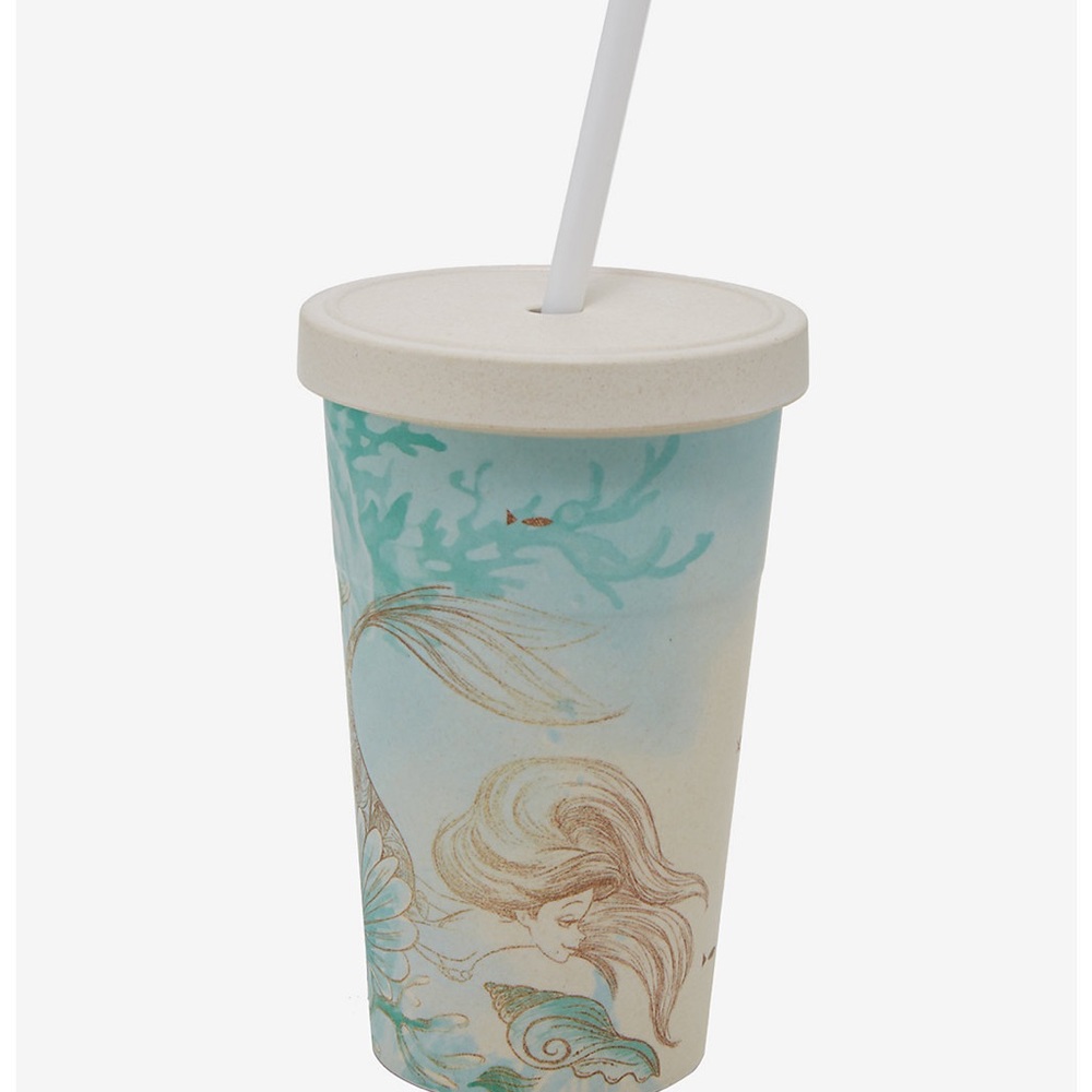 SOLD The Little Mermaid Bamboo Travel Cup